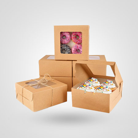 custom kraft bakery box