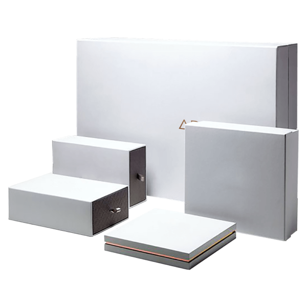 Two-piece rigid boxes