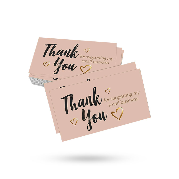 Thank You Cards - Product Boxes